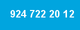 924 722 20 12
